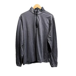 Greyson Gray Houndstooth 1/4 Zip Men's Sweatshirt Size XL *Pac12 Logo